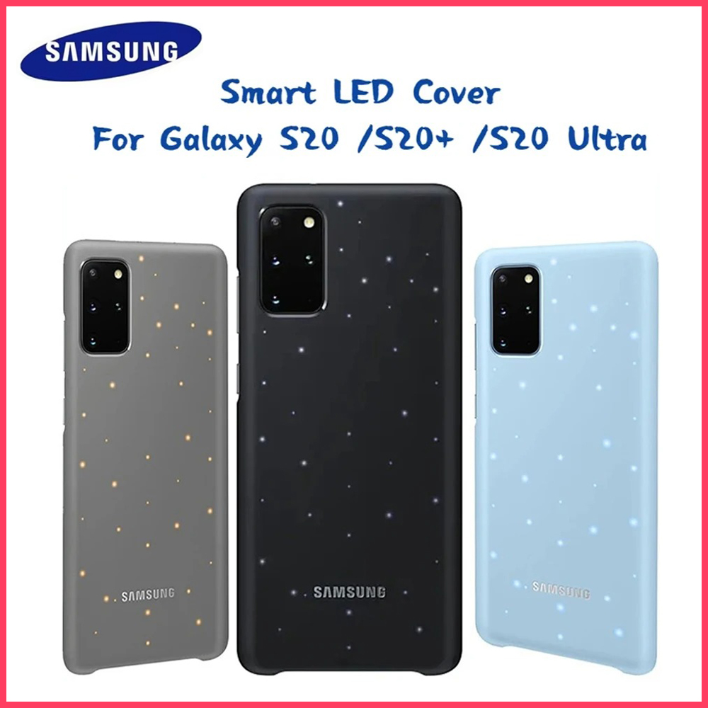 Led Flash Case - 삼성 갤럭시 S20+ S20 울트라용 스마트