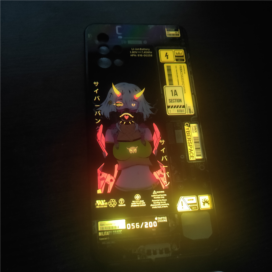 Led Flash Case - 발광 LED 플래시 케이스, 삼성 S22
