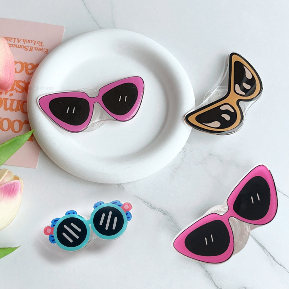 귀여운 만화 멋진 세련된 안경형 폰 홀더 그립톡 아이폰 - Phone Accessories Vendor 리뷰 및 가격