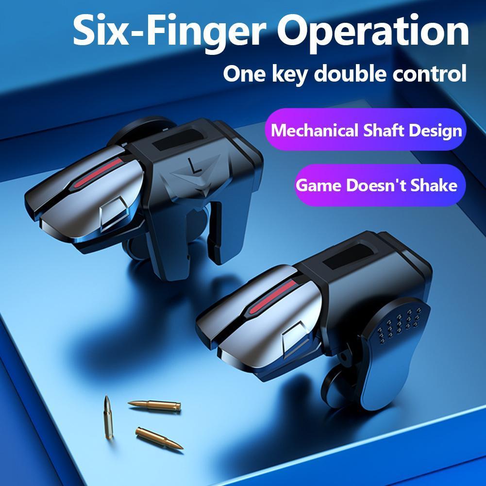 2개입 6손가락 게임 트리거, 지연 없는 PUBG 게임 - Gaming Controller Phone 리뷰 및 가격