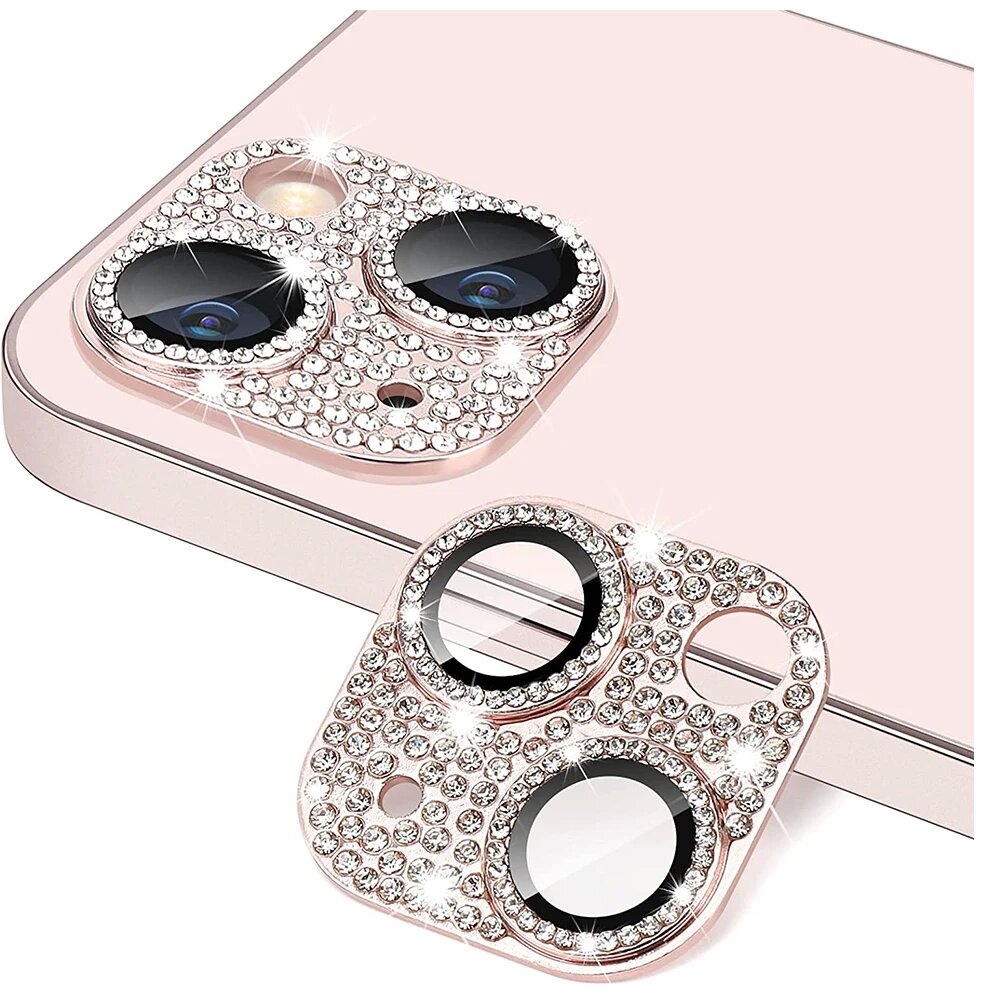 반짝이 다이아몬드 카메라 렌즈 보호 케이스 커버 iPh - Phone Accessories Business 리뷰 및 가격