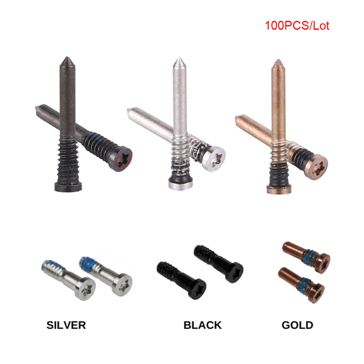 100개 바닥 펜탈로브 나사 수리용 휴대폰 액세서리 애 - Phone Accessories Business 리뷰 및 가격