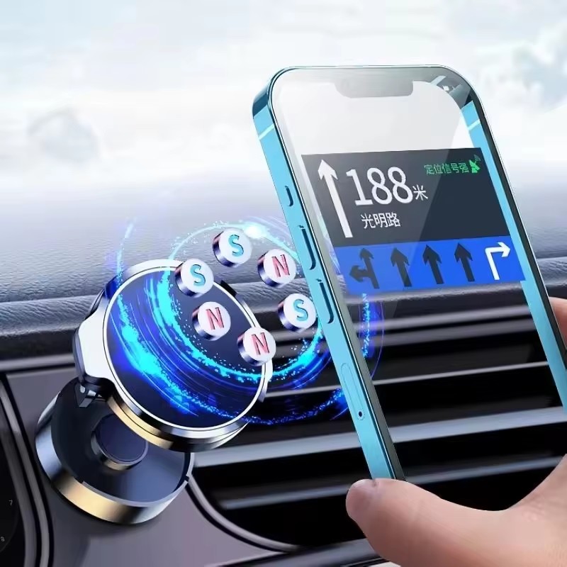 원형 접이식 자석 차량용 거치대 360도 회전 가능한  - Car Mount Phone 리뷰 및 가격