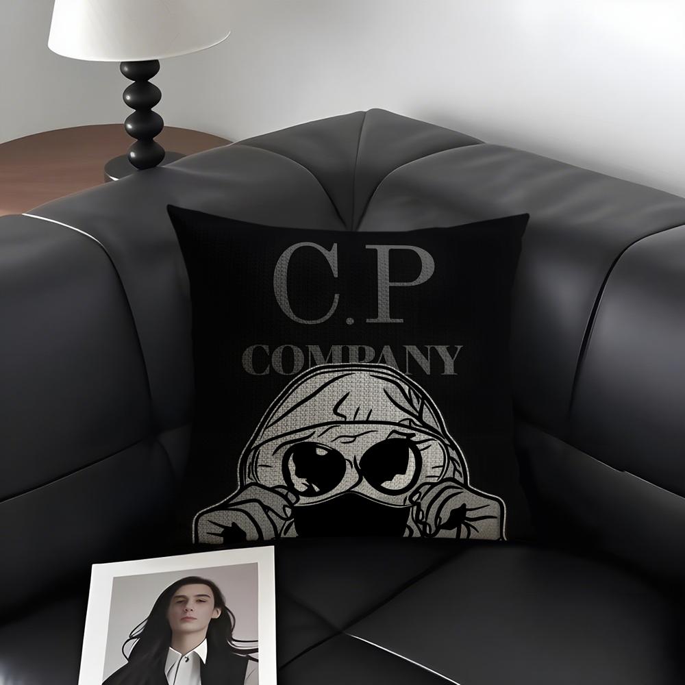 C-CP C-컴퍼니 로고 쿠션 커버 천연 린넨 유기농  - Phone Accessories Company 리뷰 및 가격