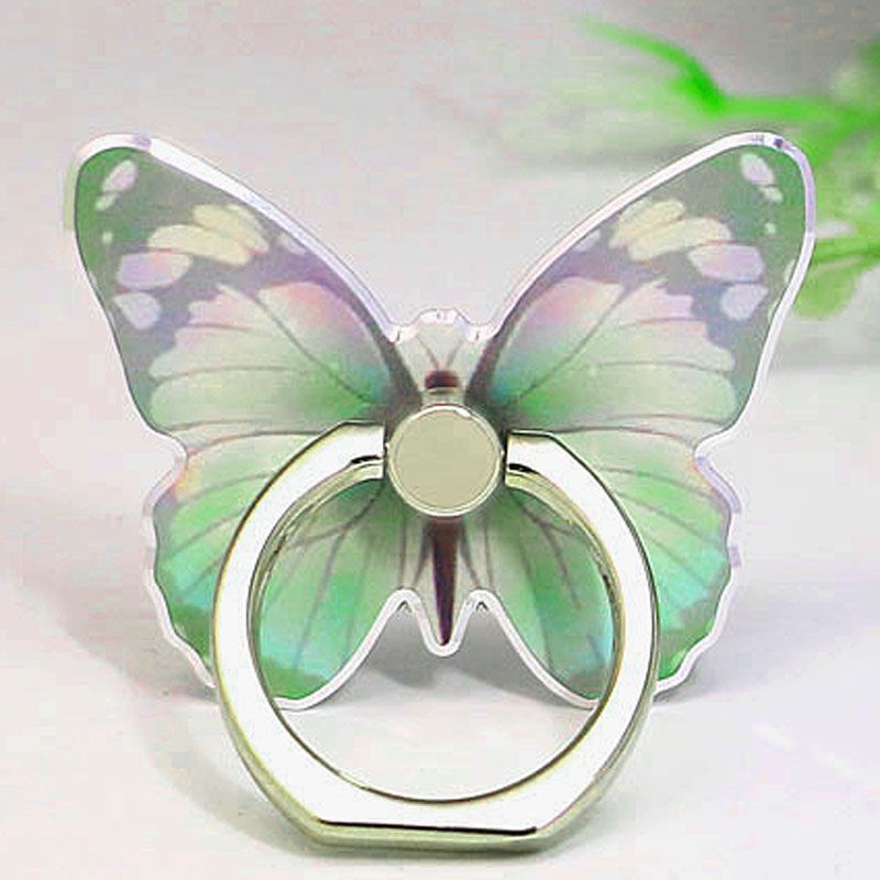 럭셔리 유니버설 아름다운 나비 모양 휴대폰 손잡이 홀더 - Phone Accessories Vendor 리뷰 및 가격