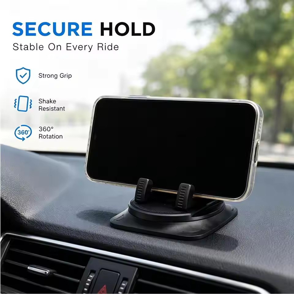 360 °   차량용 휴대폰 거치대 미끄럼 방지 실리콘 - Car Mount Phone 리뷰 및 가격