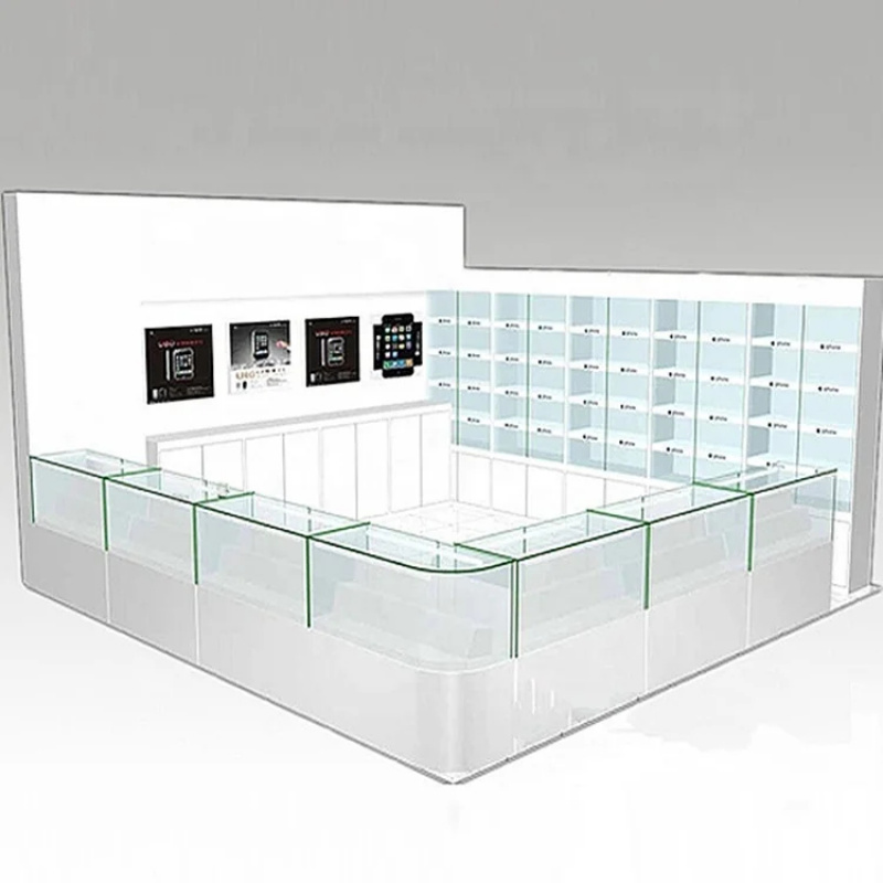 맞춤형 휴대폰 유리 디스플레이 쇼케이스 디자인 액세서리 - Phone Accessories Shop 리뷰 및 가격