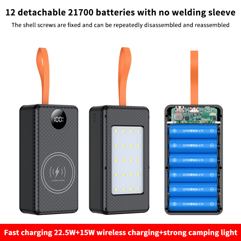 【C】12*21700 배터리 홀더 10W 22.5W 고 - Led Flash Case 리뷰 및 가격