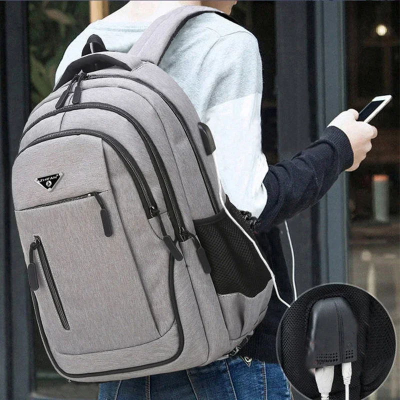 대용량 배낭 남자 노트북 배낭 15.6 옥스포드 블랙  - Phone Accessories For Teens 리뷰 및 가격