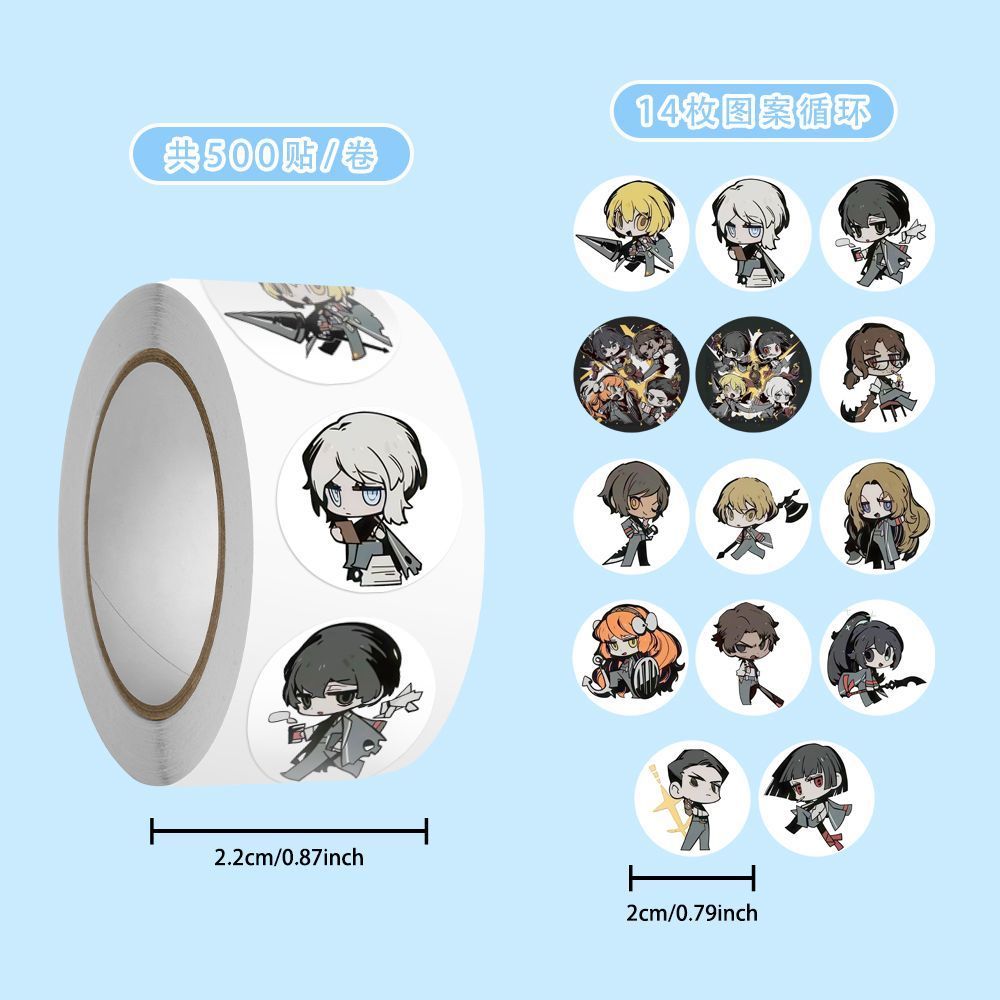 500PCS 애니메이션 Limbus Company Yi - Phone Accessories Company 리뷰 및 가격